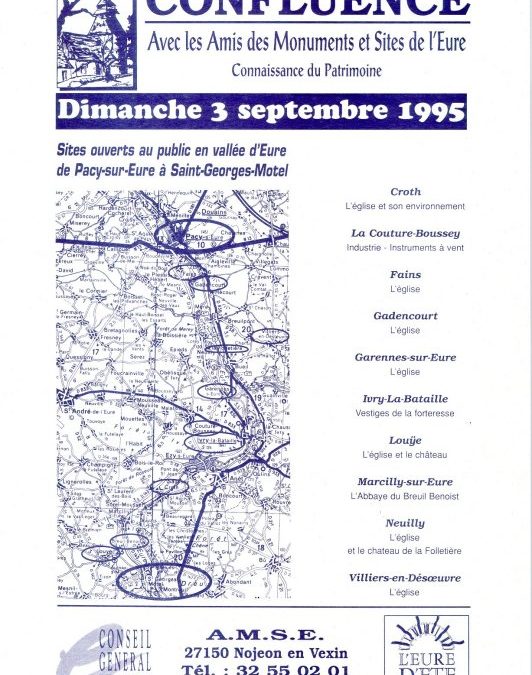 Confluence 1995 – La vallée d’Eure de Pacy-sur-Eure à St-Georges-Motel