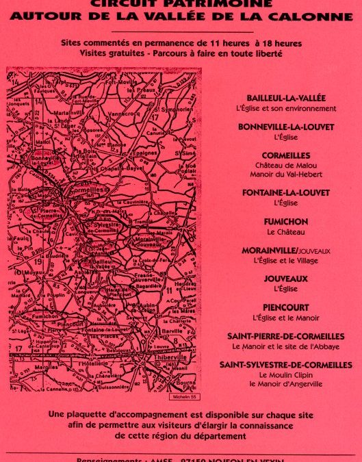 Confluence 1996 – Autour de la vallée de la Calonne