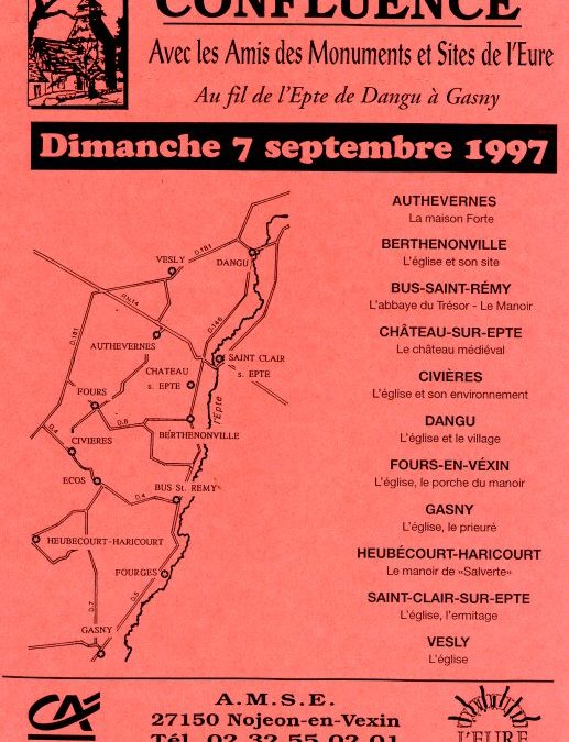 Confluence 1997 – Au fil de l’Epte de Dangu à Gasny