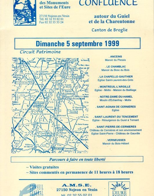 Confluence 1999 – Autour du Guiel et de la Charentonne : le canton de Broglie
