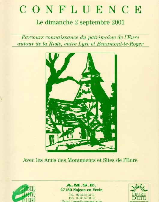 Confluence 2001 – Autour de la Risle, entre Lyre et Beaumont-le-Roger
