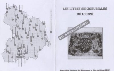 Les litres seigneuriales de l’Eure