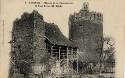 Verneuil-sur-Avre – Donjon de la Fauconnerie et Tour Grise (XIIIe siècle, et non XIe)