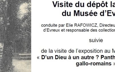 Visite du dépôt lapidaire du Musée d’Evreux