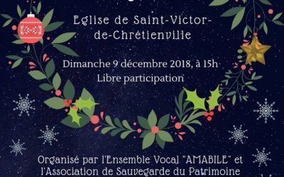 Concert de Noël à Saint-Victor de Chrétienville