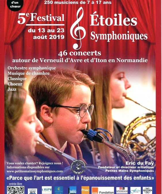5Ăšme Festival Etoiles Symphoniques – du 13 au 23 AoĂ»t 2019