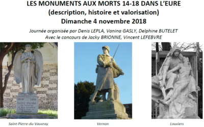 Les Monuments aux Morts 14-18 dans l’Eure