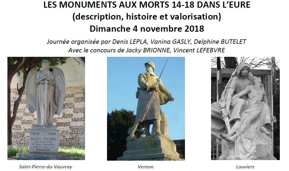 Les Monuments aux Morts 14-18 dans l’Eure