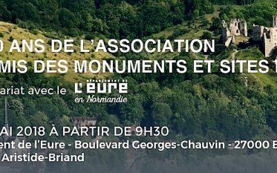 AMIS DES MONUMENTS ET SITES DE L’EURE : 90 ANS – Exposition du 22 au 26 ma