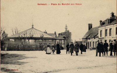 Verneuil-sur-Avre – La place du Marché aux veaux