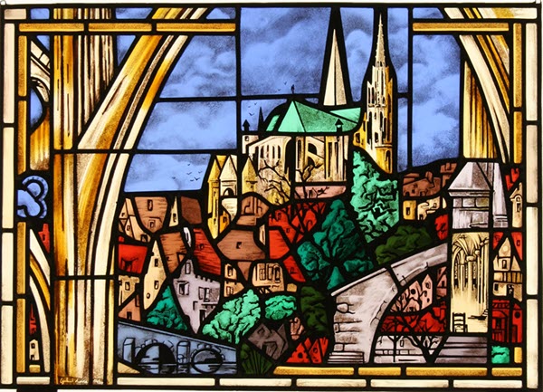 Le vitrail à Chartres